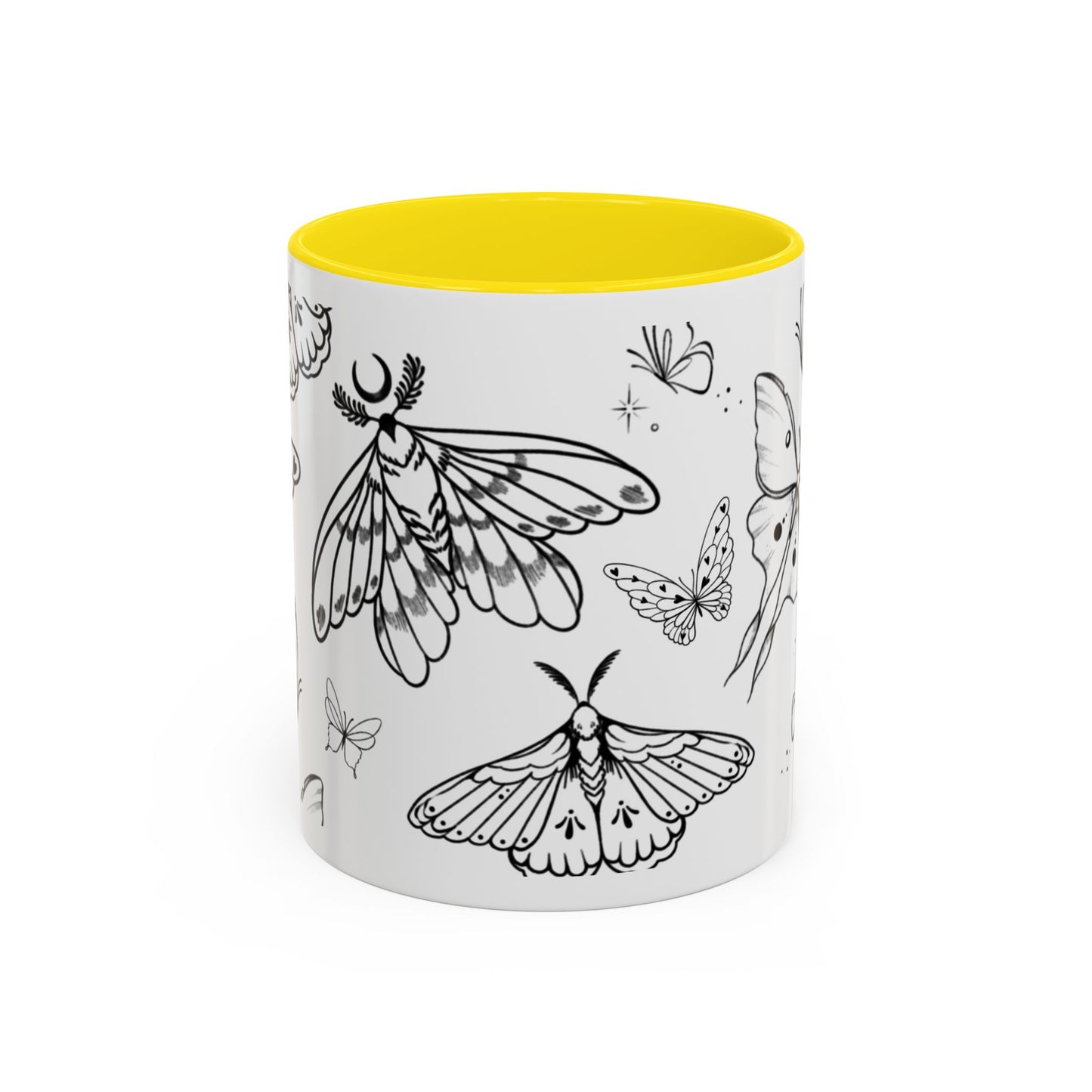 White Butterfly Mug