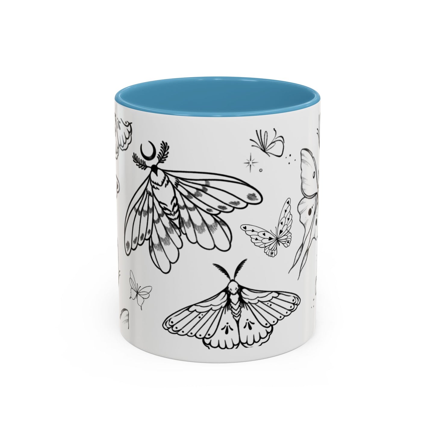 White Butterfly Mug