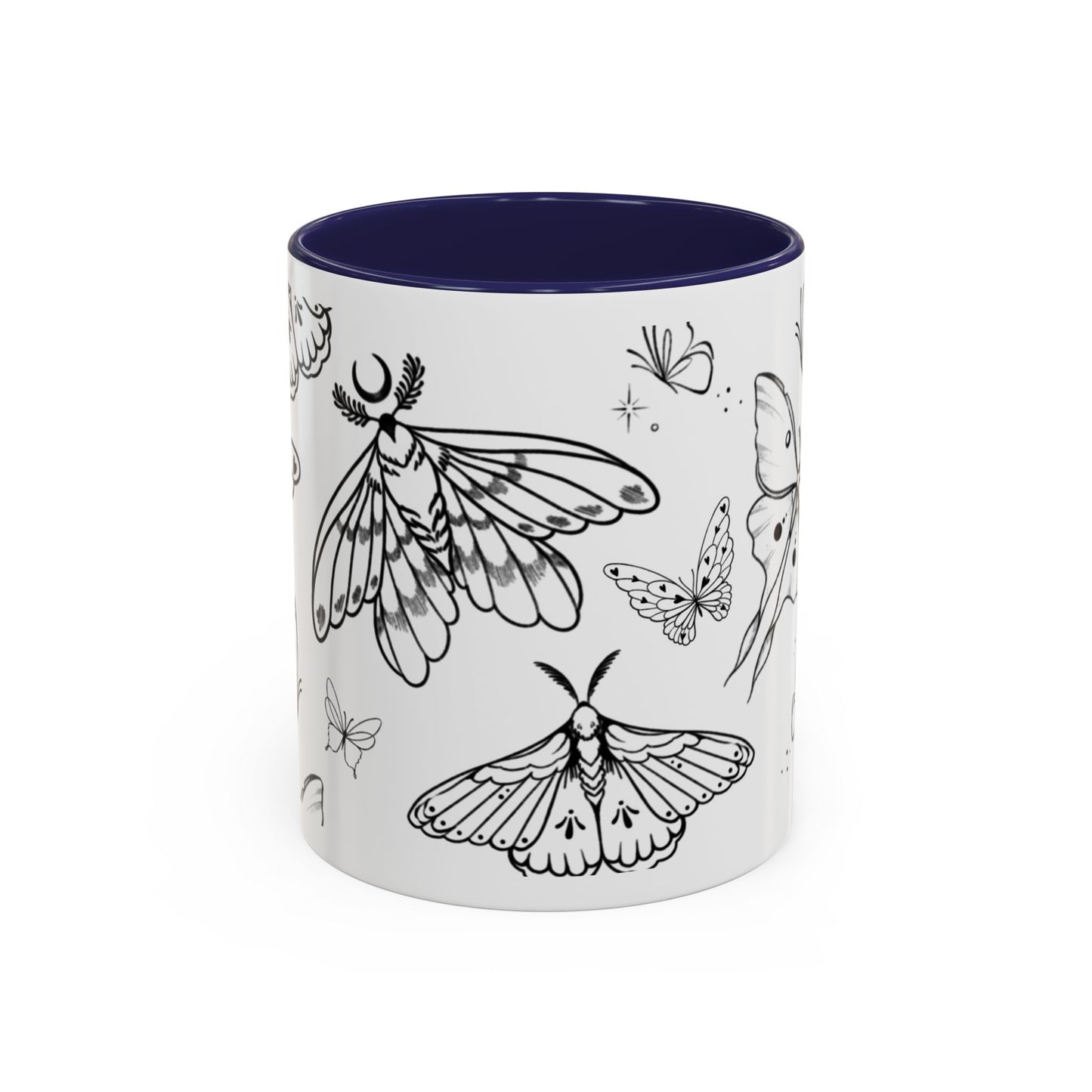 White Butterfly Mug