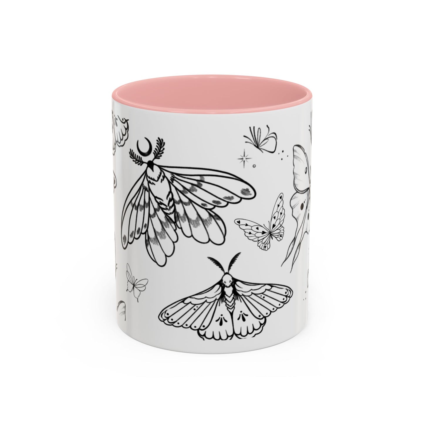 White Butterfly Mug