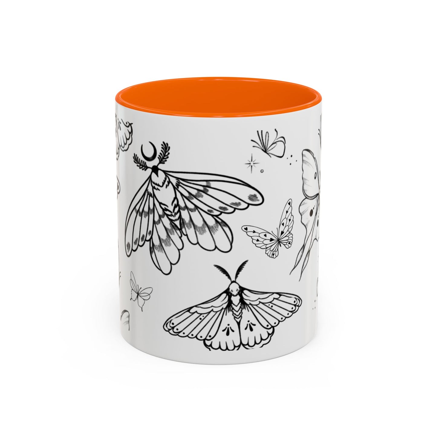 White Butterfly Mug