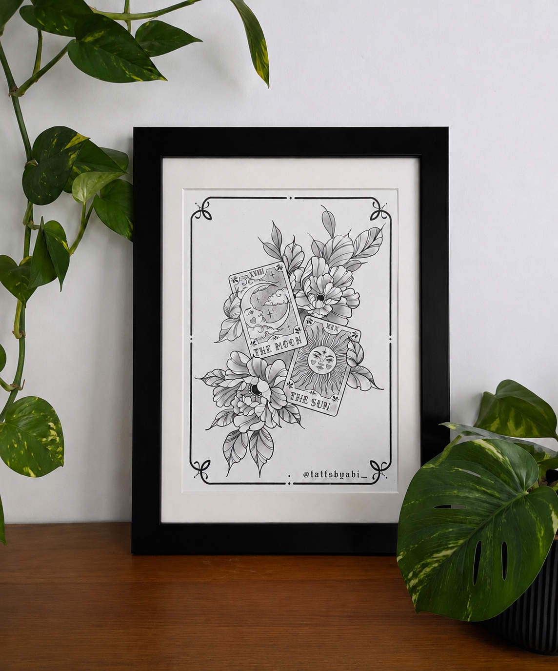 Moon and Sun Tarot - Print