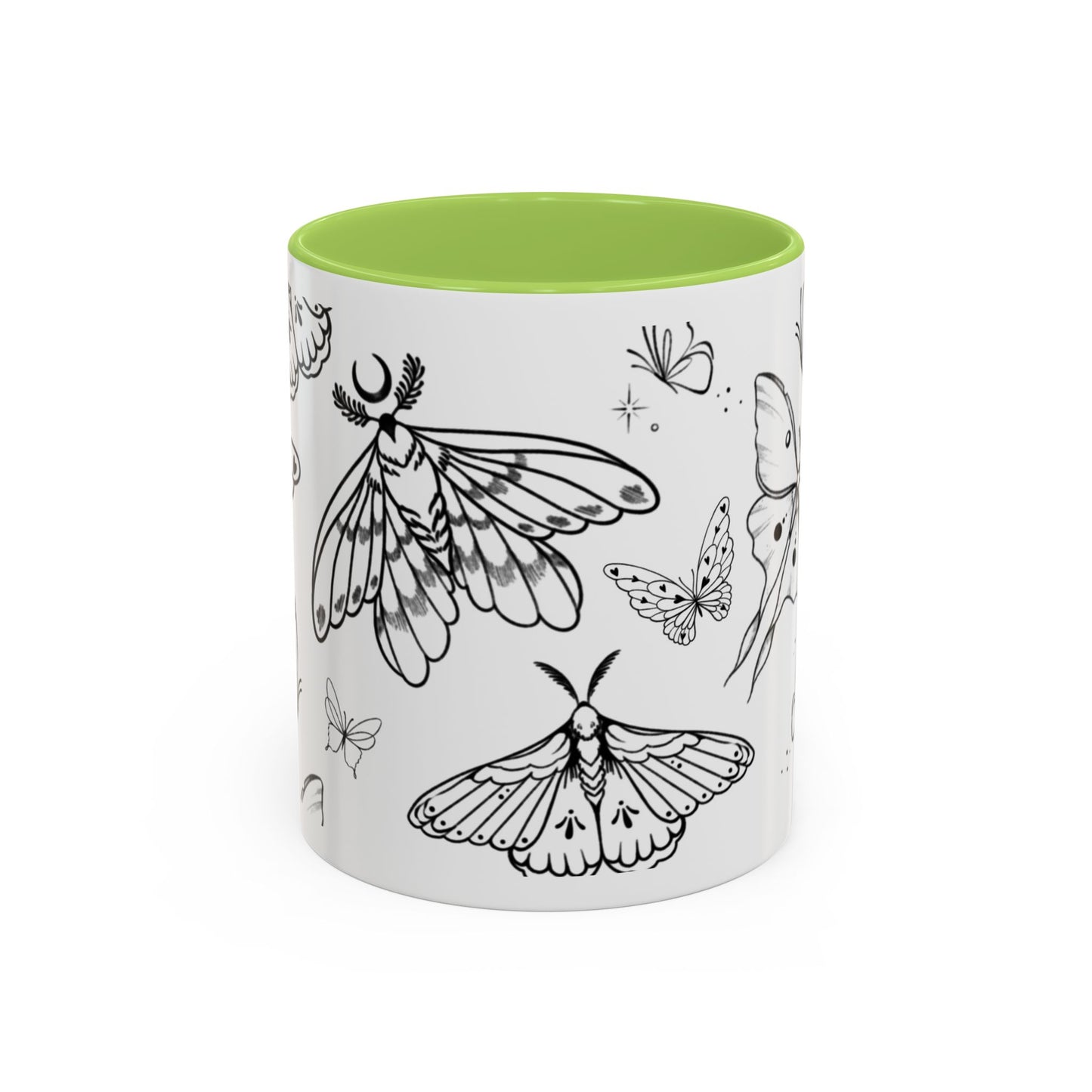 White Butterfly Mug