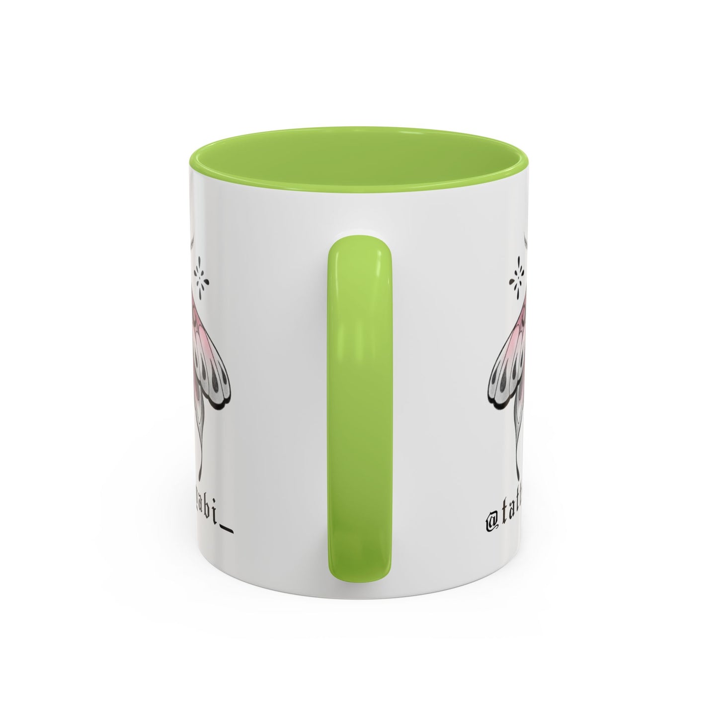 Pink Moth Mug