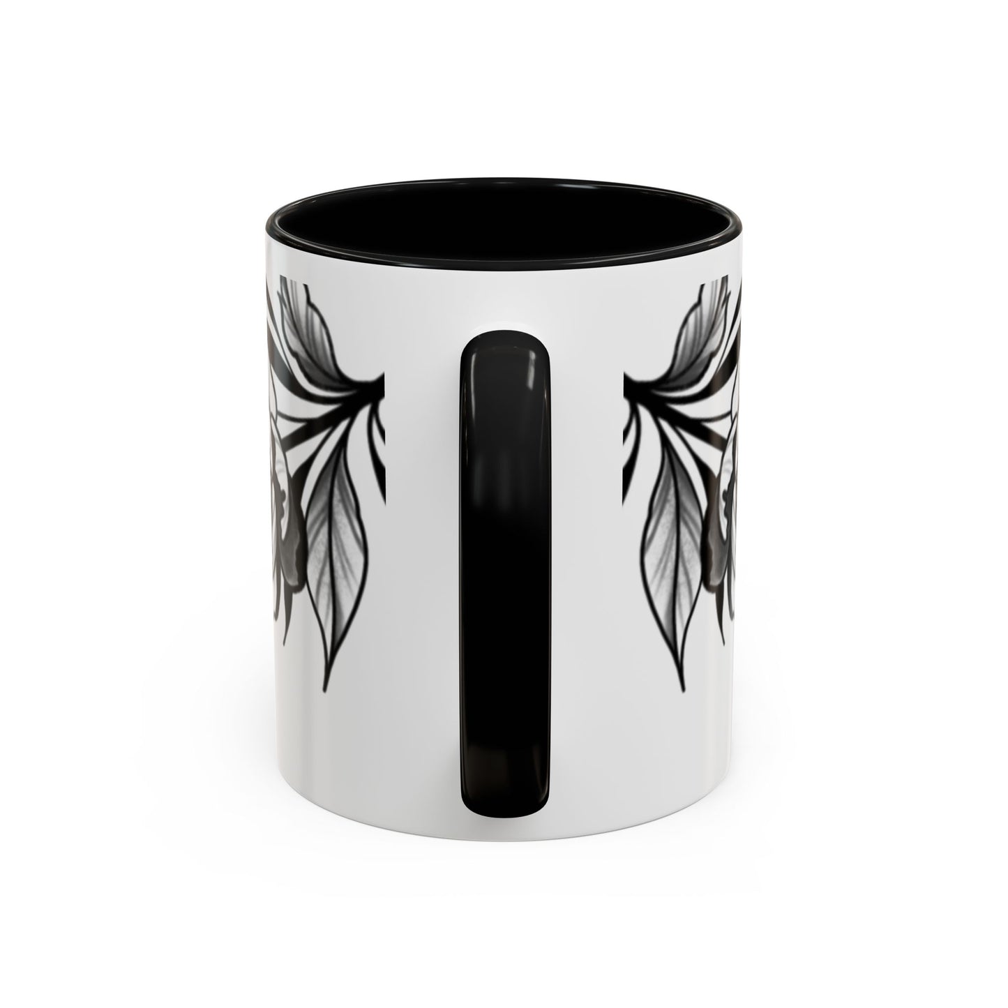Flower mug (white background)