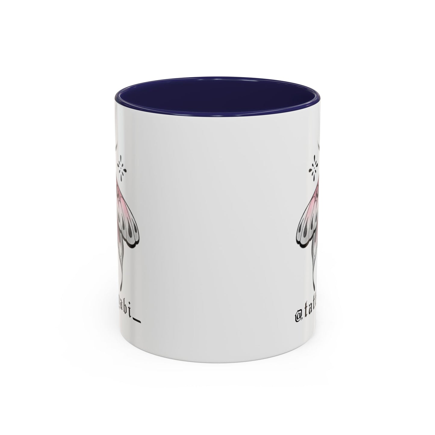 Pink Moth Mug
