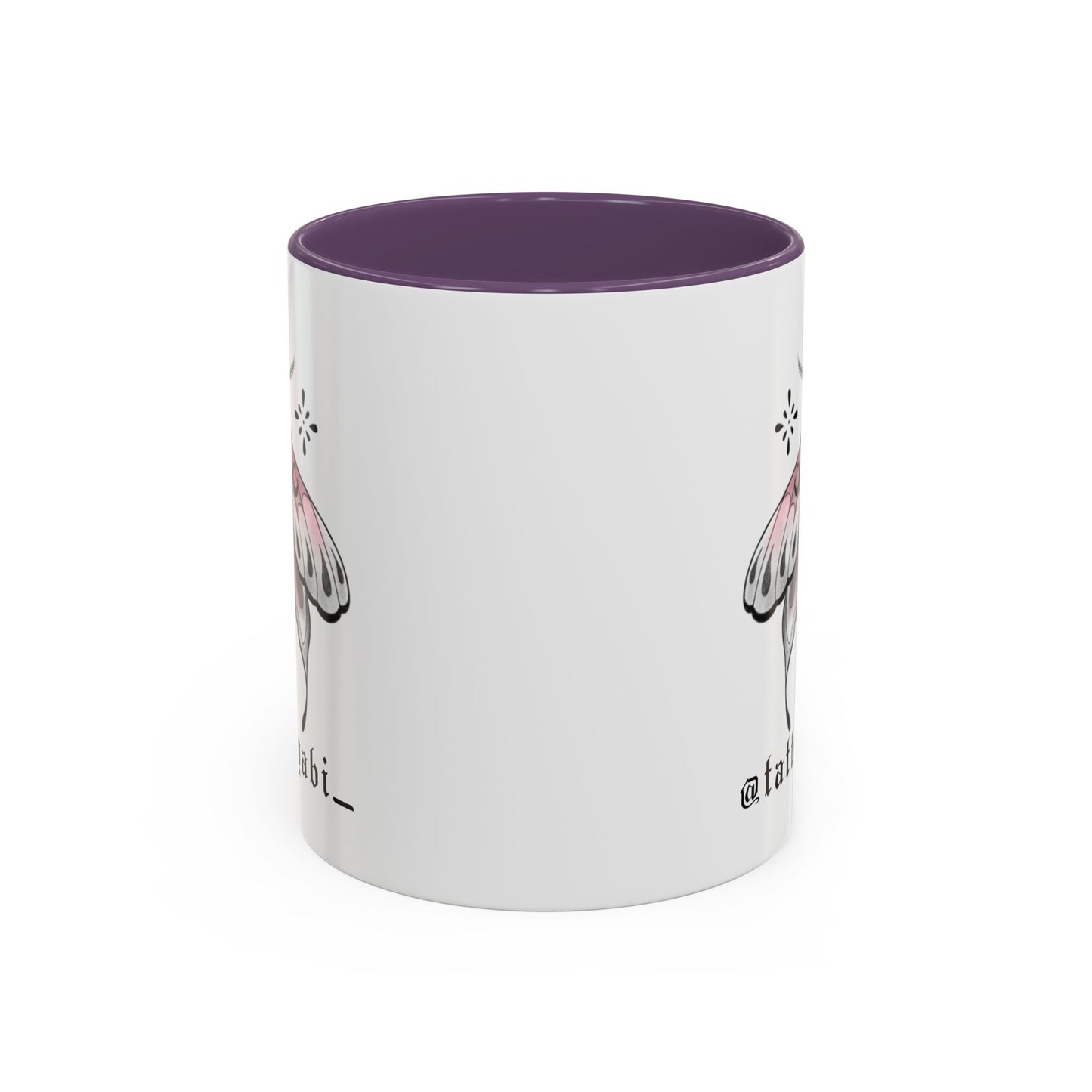 Pink Moth Mug