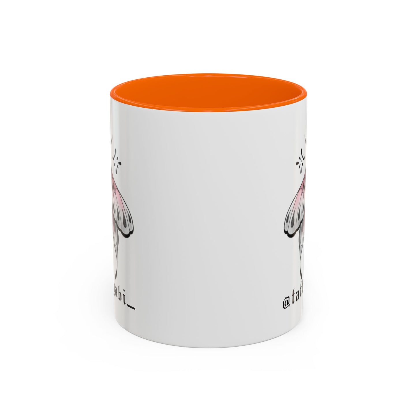 Pink Moth Mug