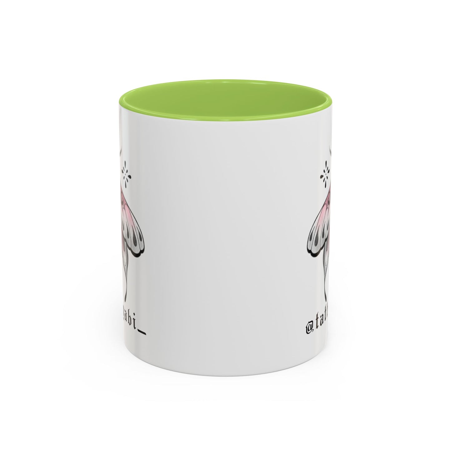 Pink Moth Mug