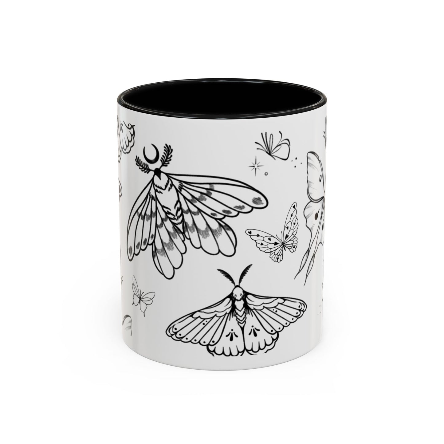 White Butterfly Mug