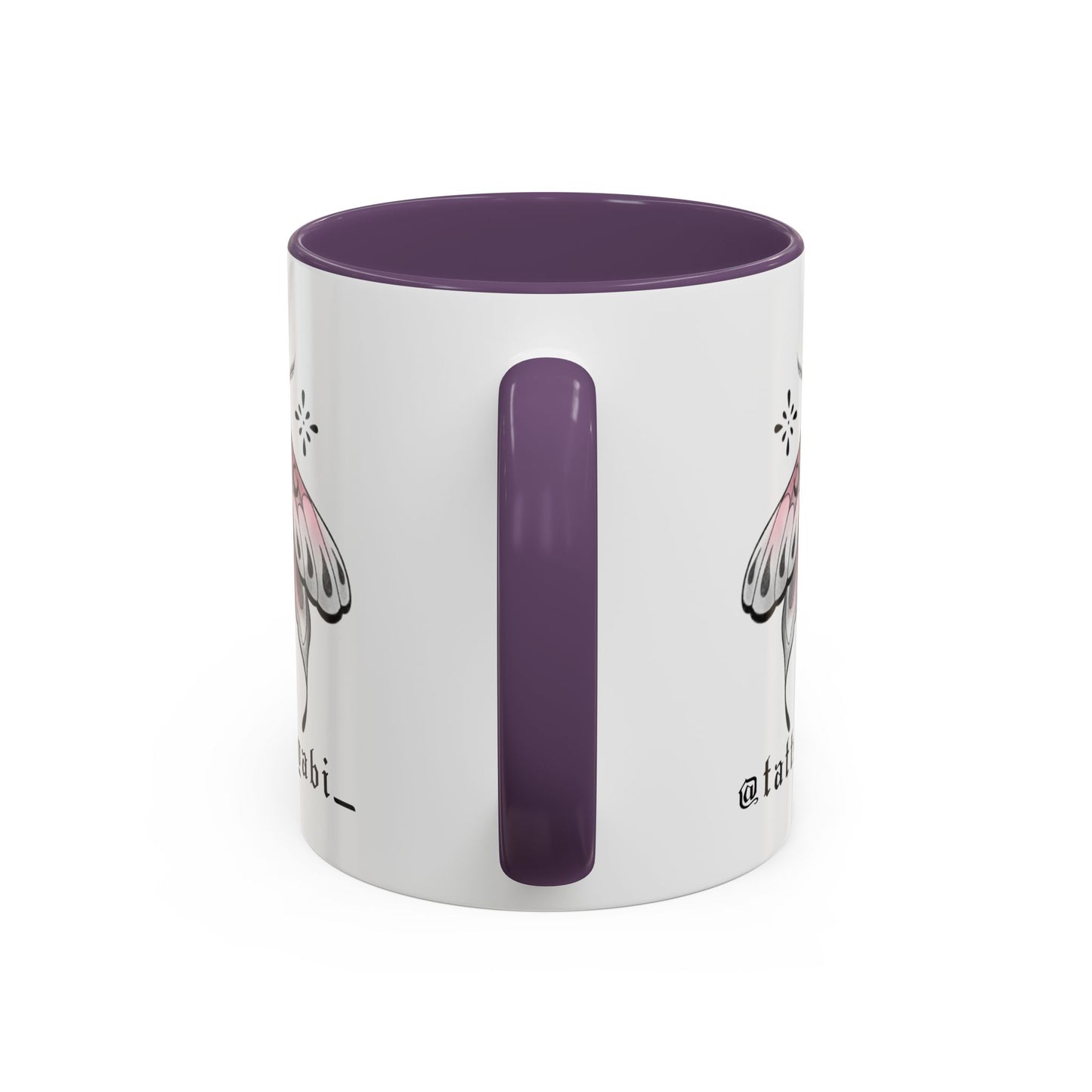Pink Moth Mug