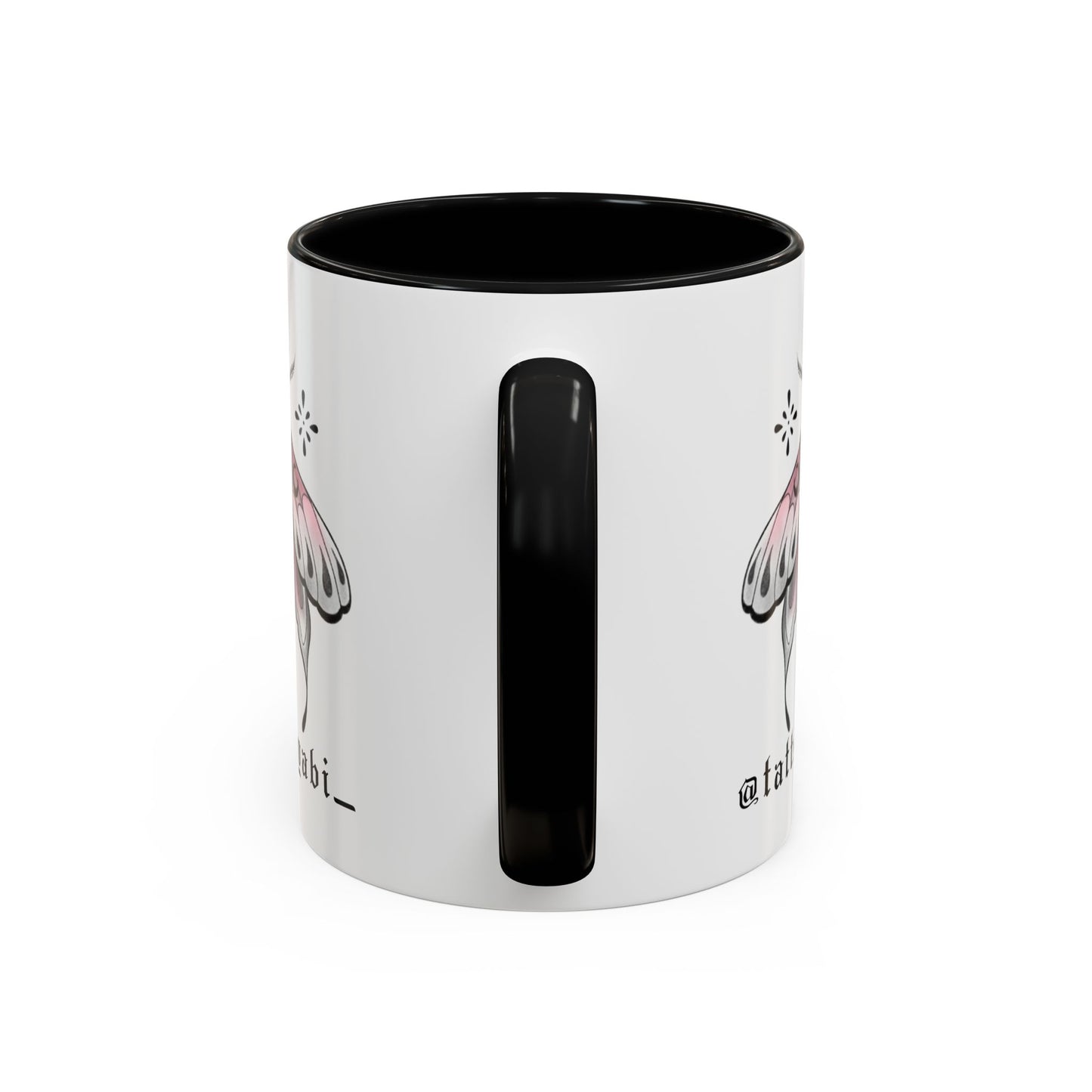 Pink Moth Mug