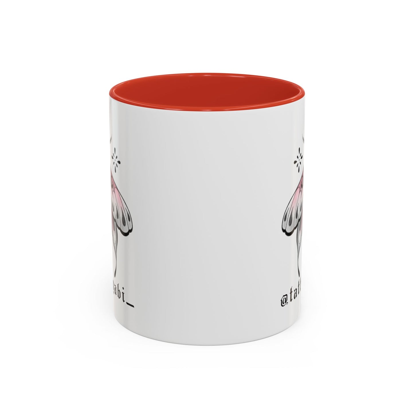 Pink Moth Mug