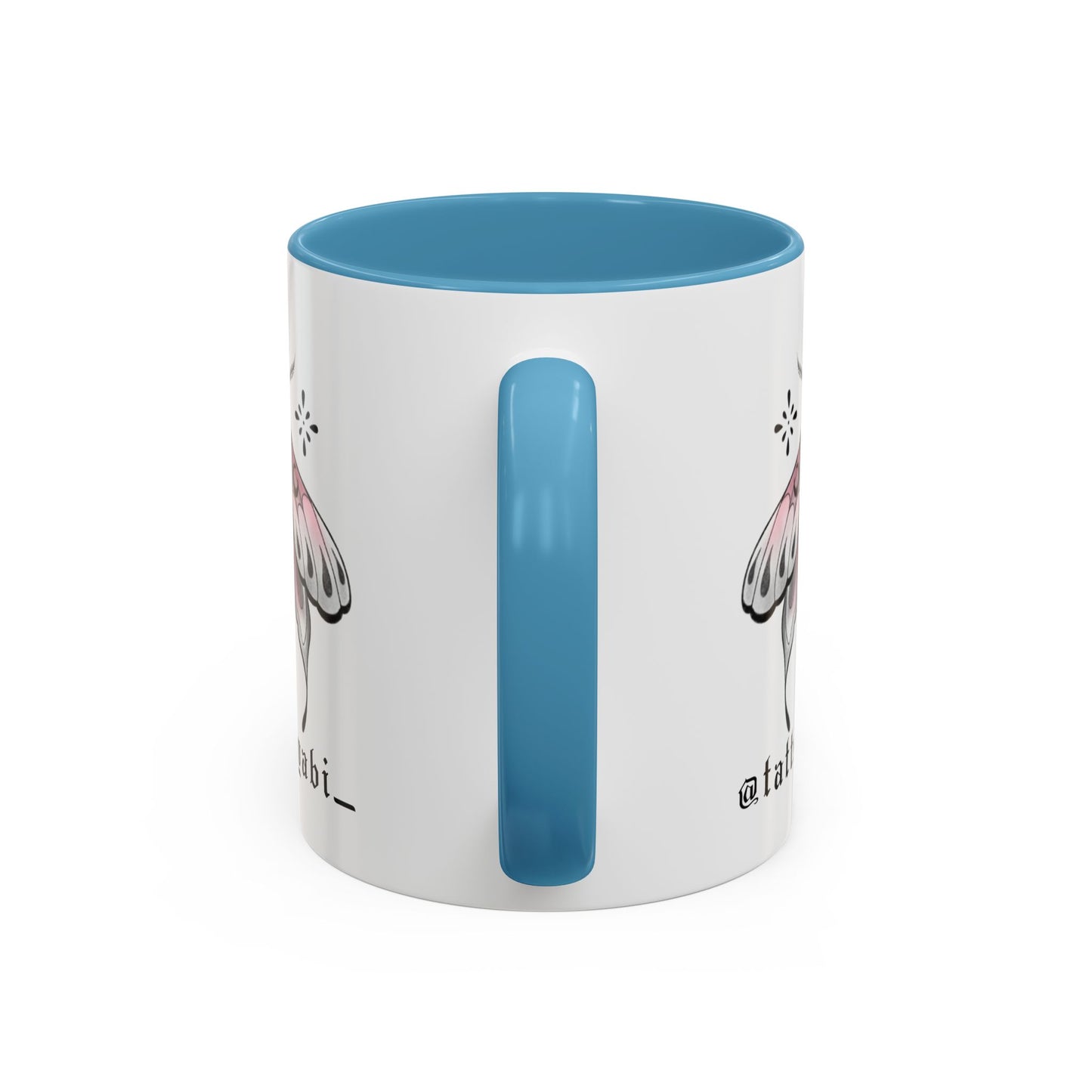 Pink Moth Mug