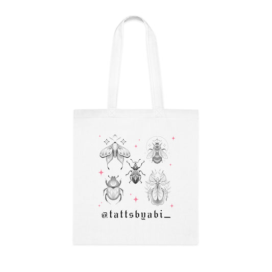 Bug Tote Bag | Eco-Friendly Shopping Bag, Art Tote, Gift for Her, Book Bag