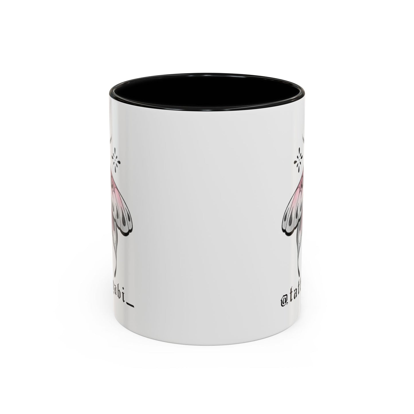 Pink Moth Mug