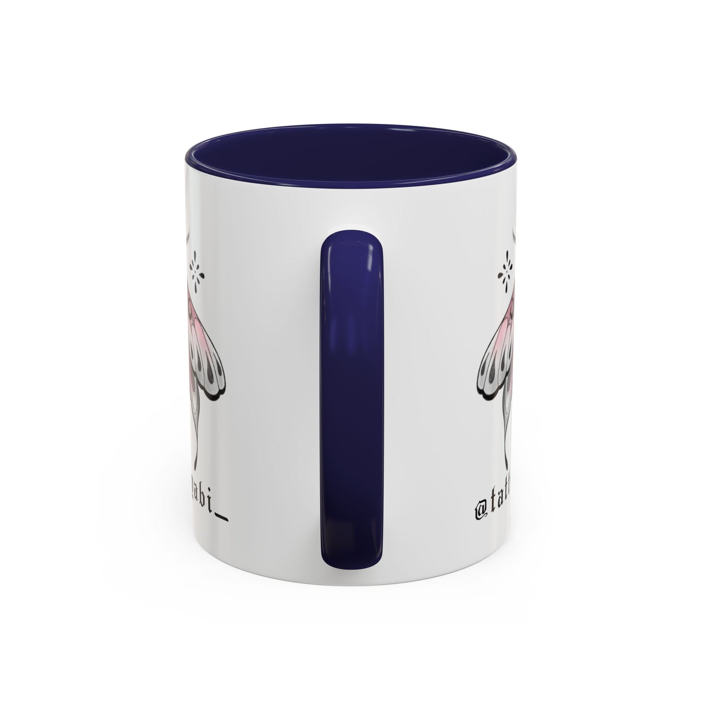 Pink Moth Mug