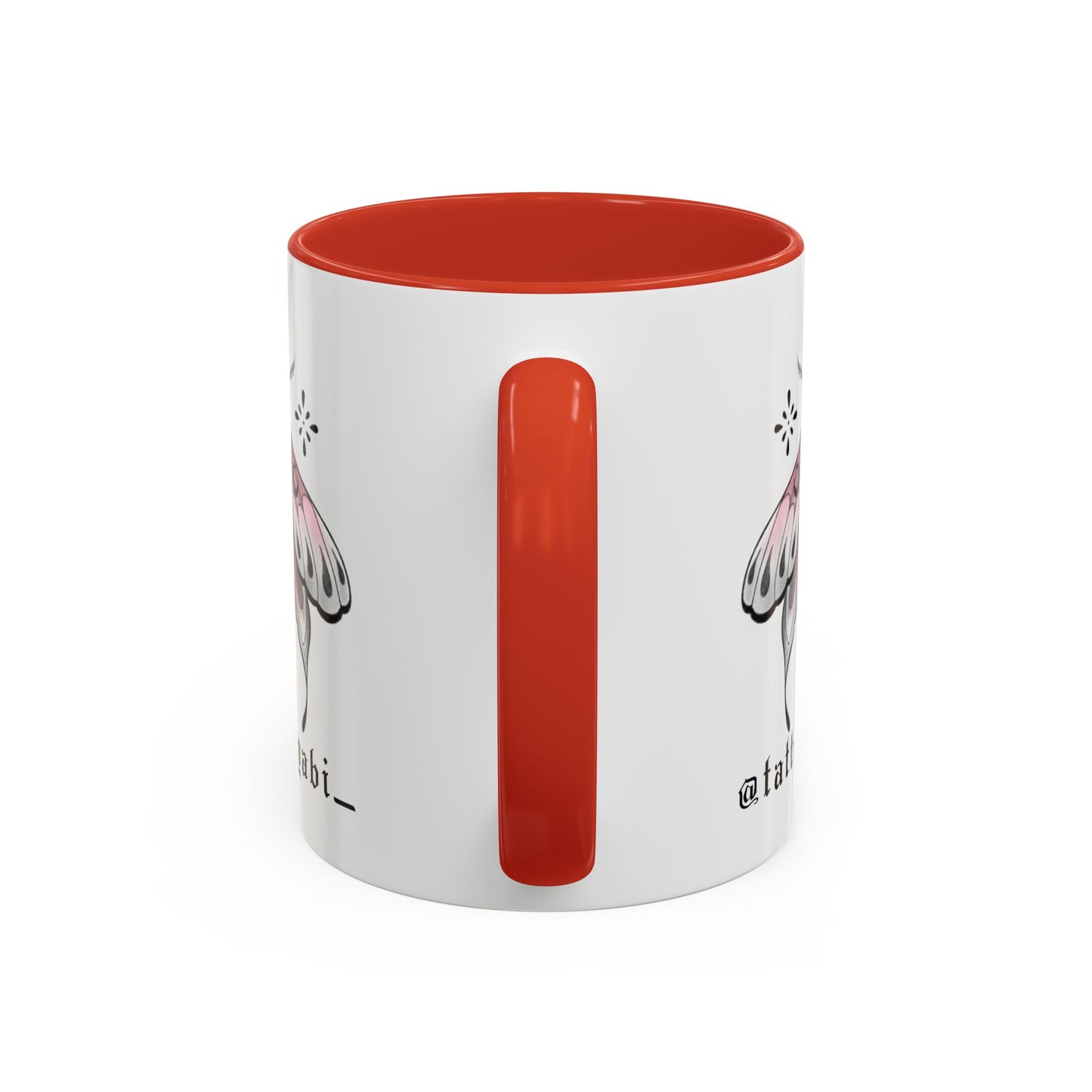 Pink Moth Mug