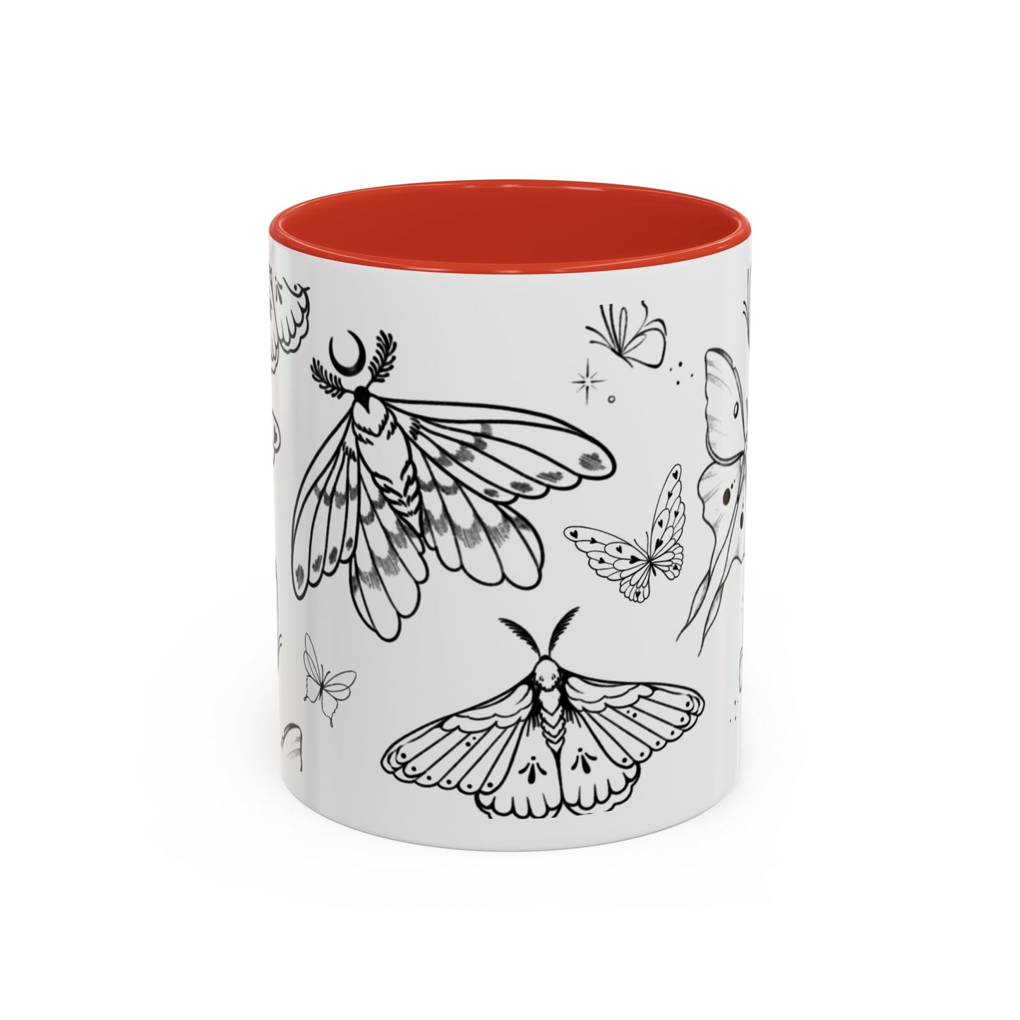 White Butterfly Mug