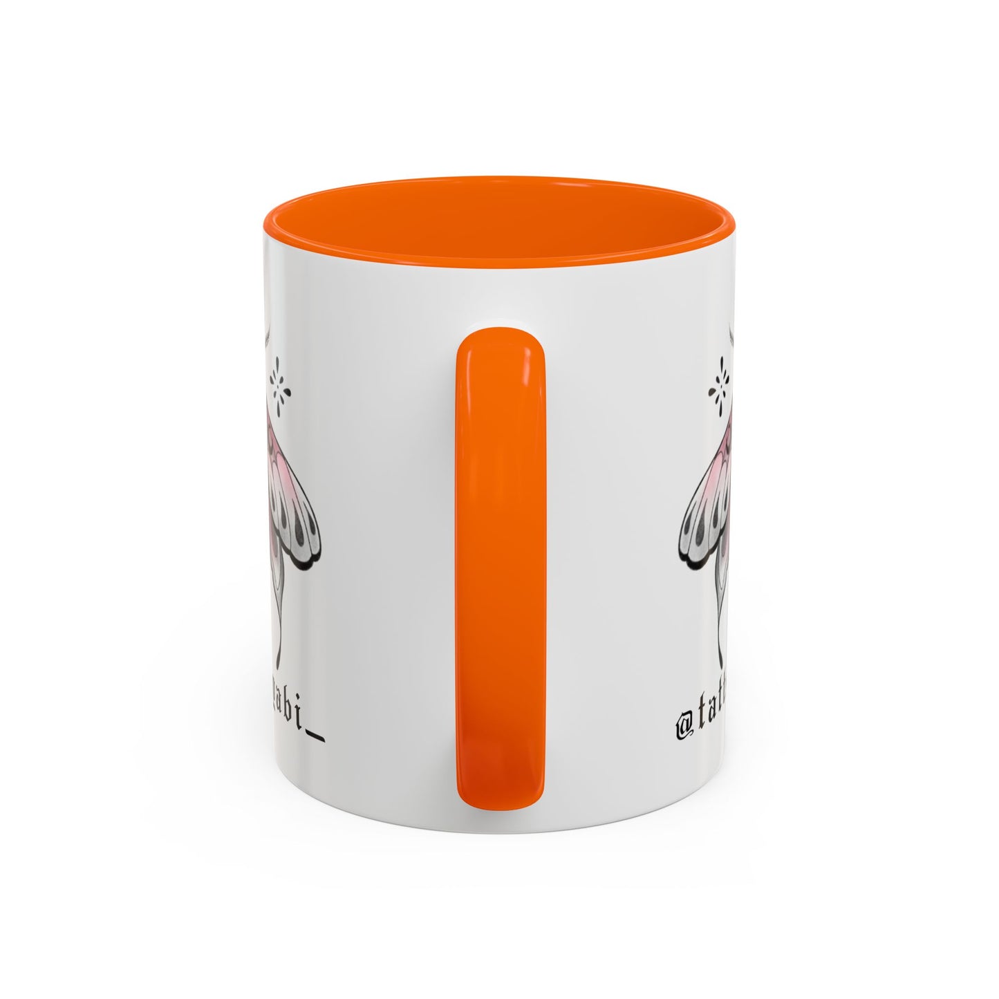 Pink Moth Mug