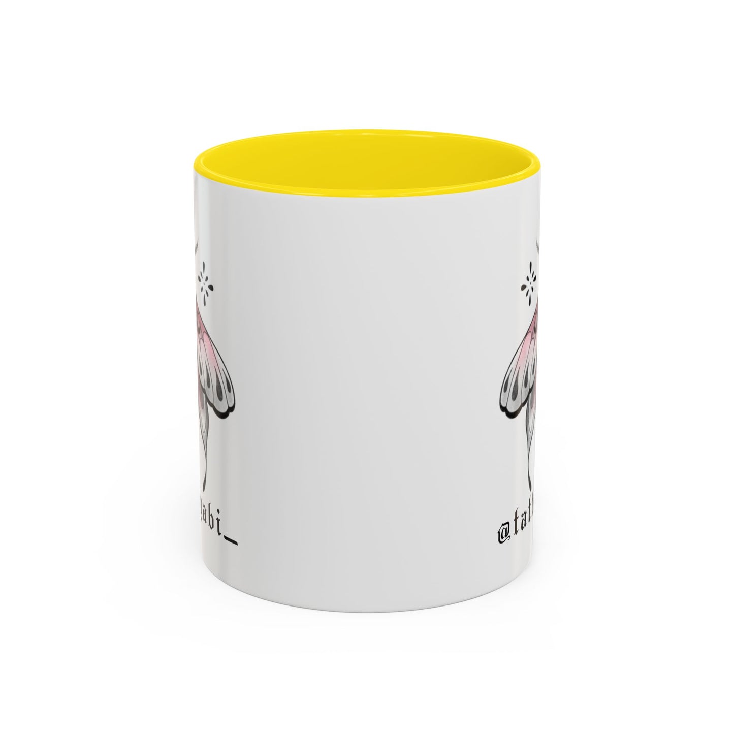 Pink Moth Mug