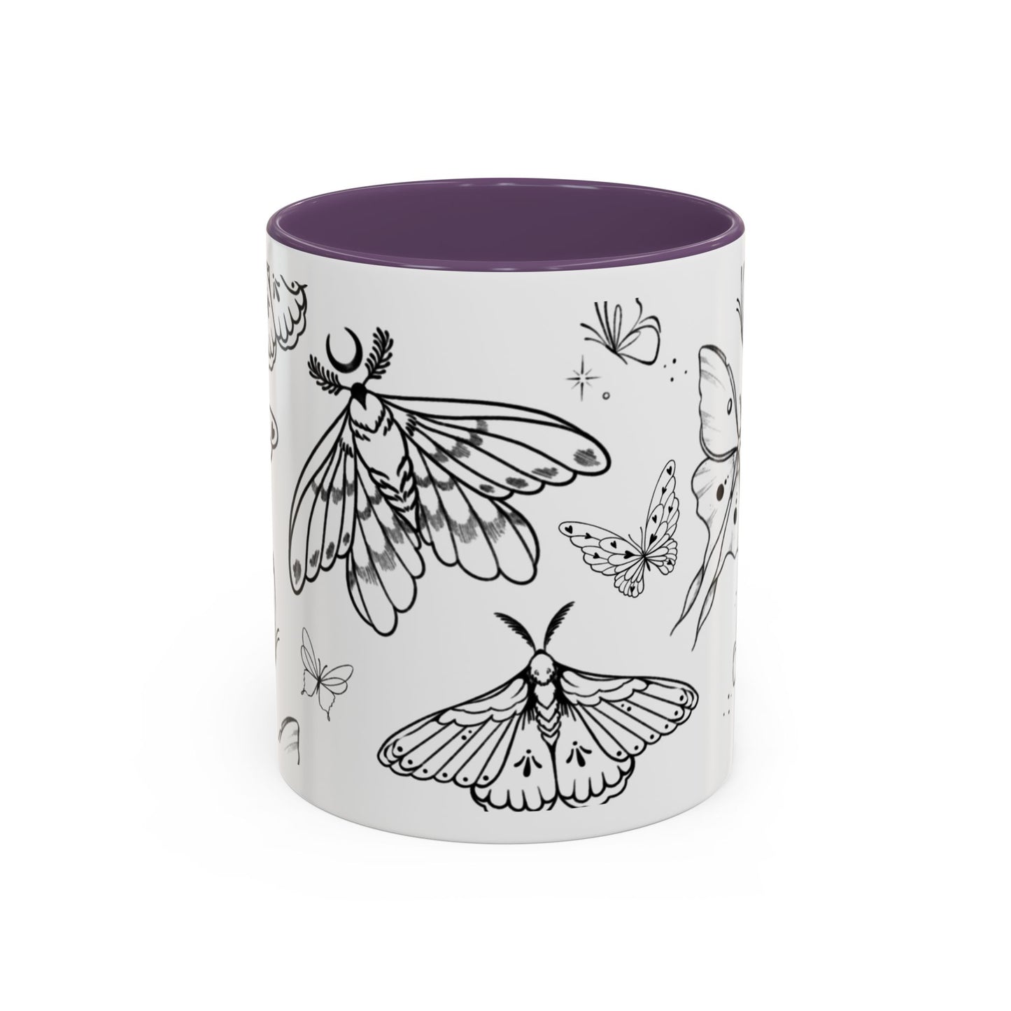 White Butterfly Mug