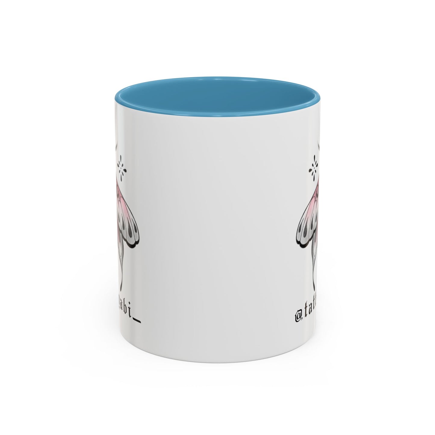 Pink Moth Mug