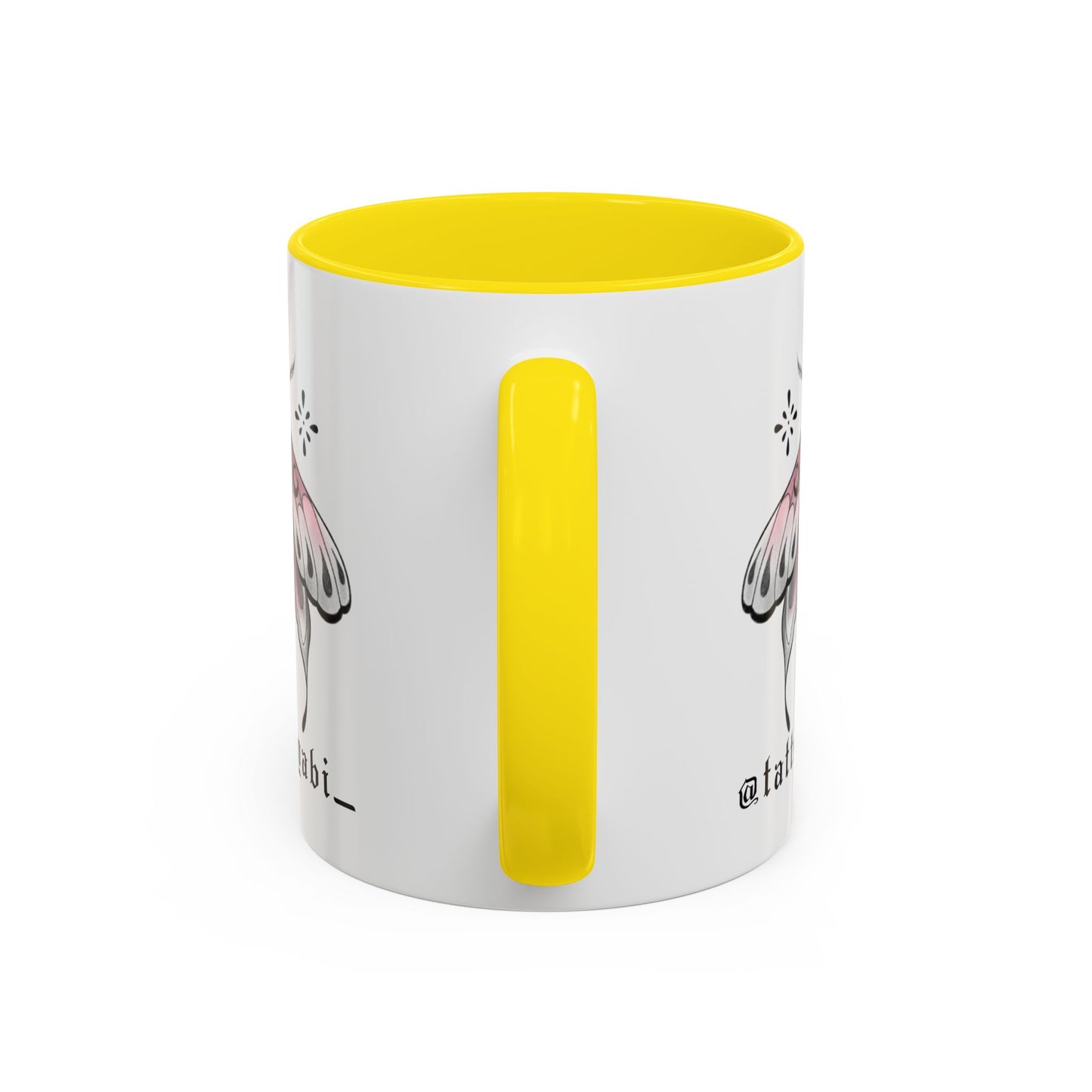 Pink Moth Mug