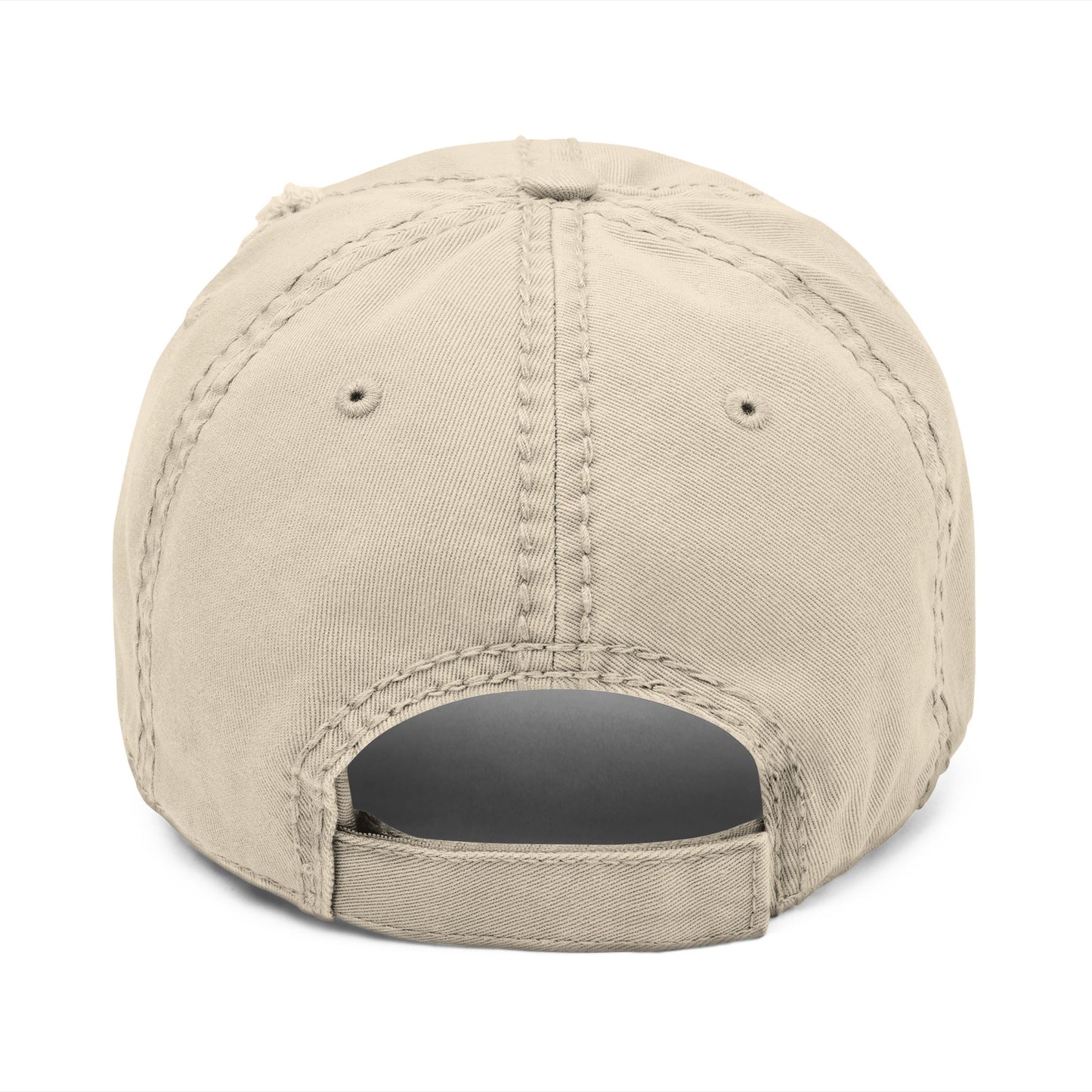 Don't ruin my vibe Embroidered Distressed Dad Hat