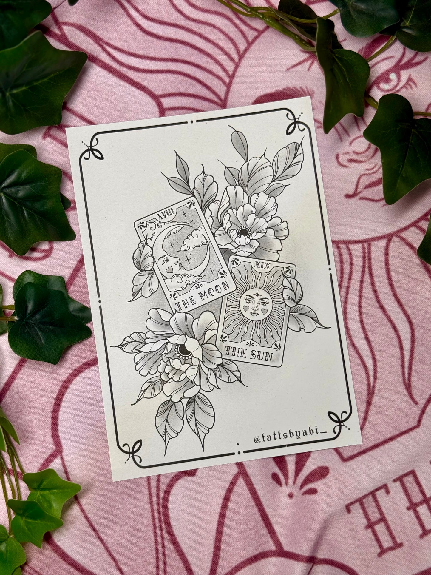 Moon and Sun Tarot - Print