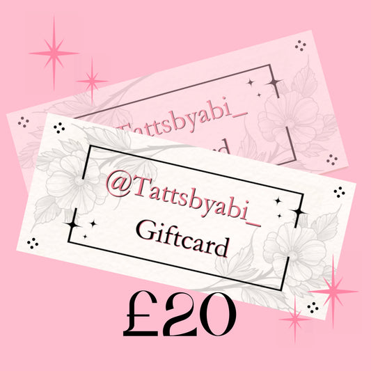 £20 Gift card (Physical copy posted)